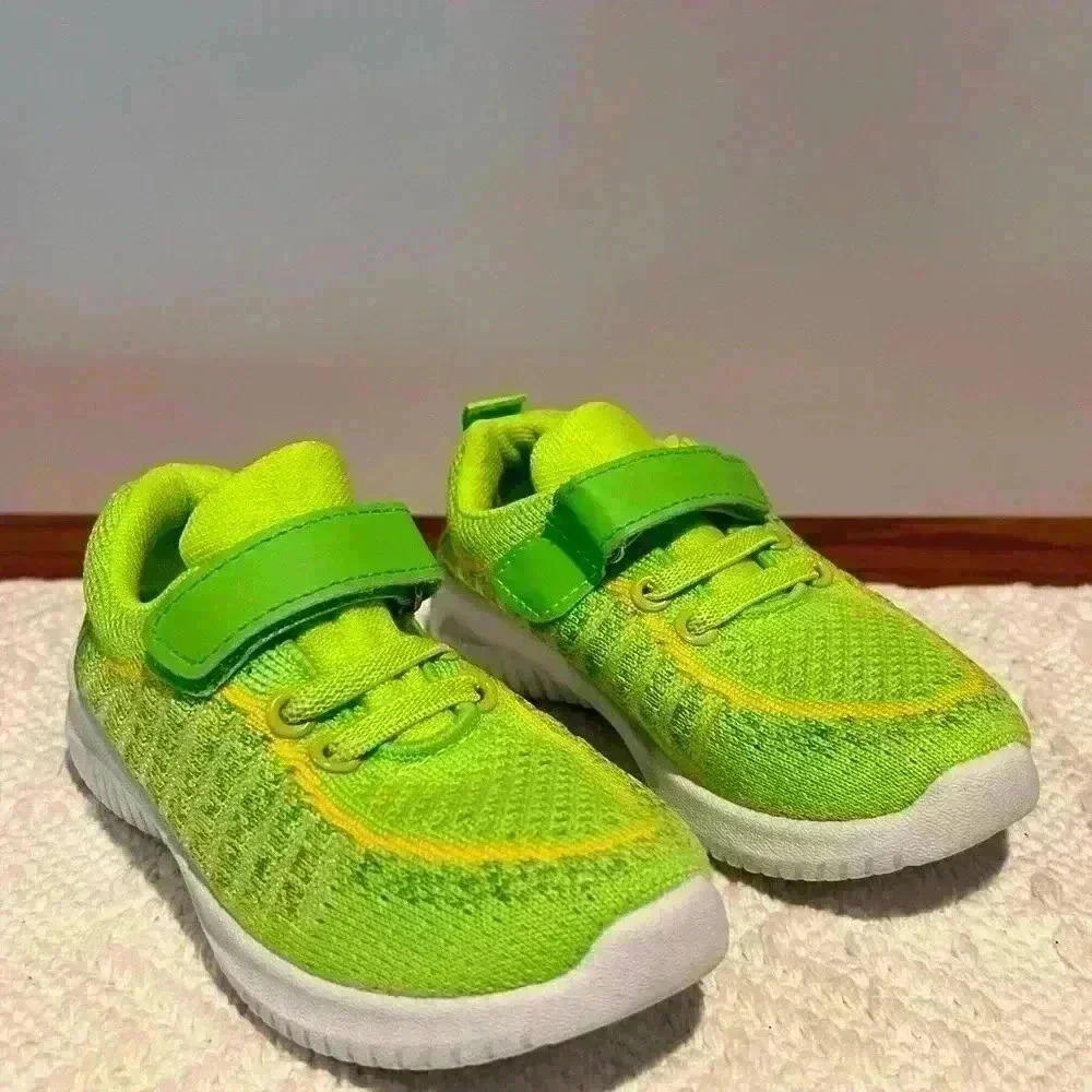 Pair of Kids Size 8 Sports Sneakers